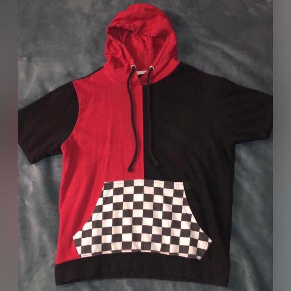 Short Sleeve Hoodie - small